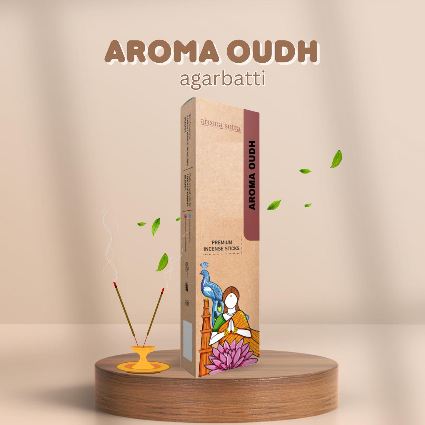 Premium Oudh Agarbatti | 40 Stick Pack